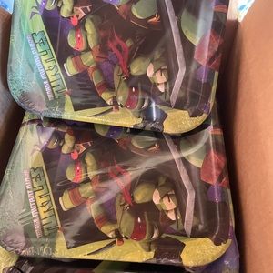 Teenage mija turtles party plates. 11 packs of 8